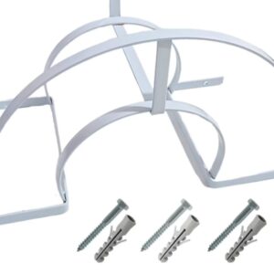 Enrolador de mangueira fixo Meia Lua até 30metros