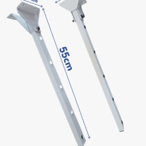 KIT 2 PÇ  VARAL RETRATIL